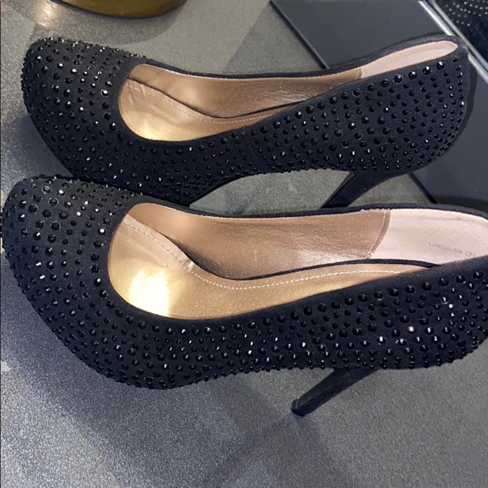 Black glamours heels